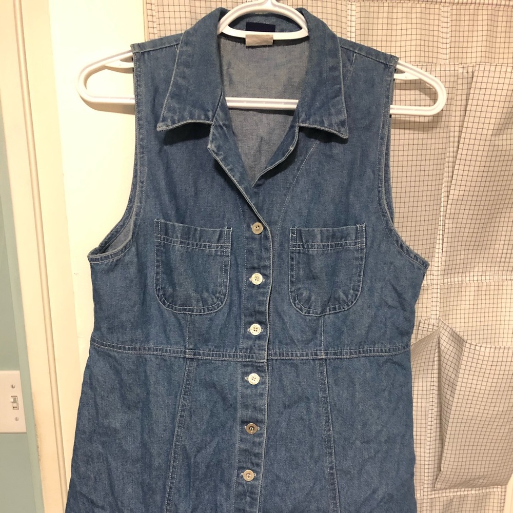 🔥 Denim Thrifted Dress